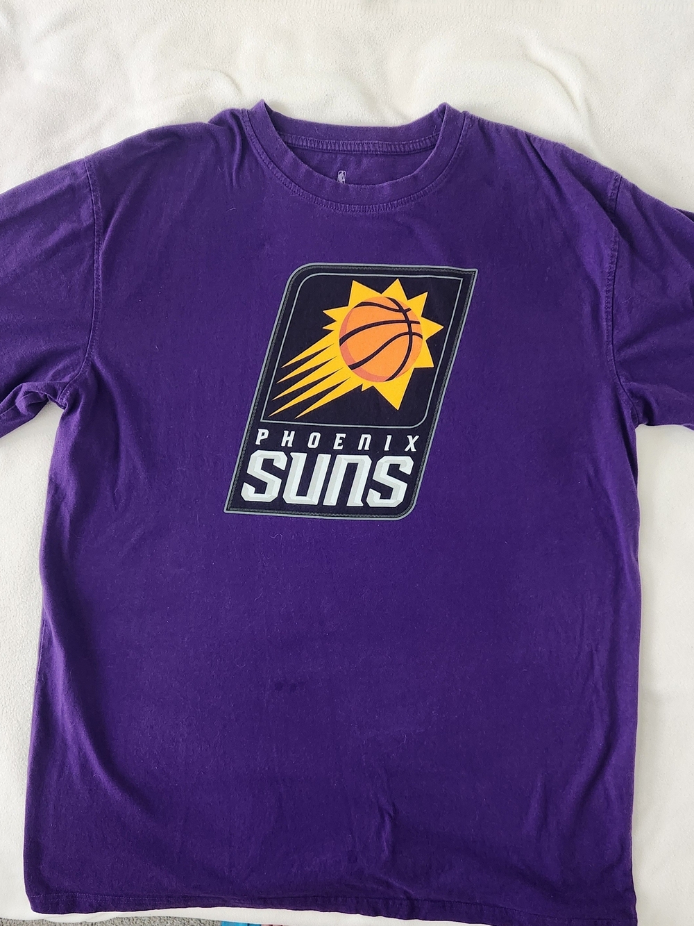 Phoenix Suns Devin Booker NBA Fanatics T Shirt Size XLT Preowned Good Condition